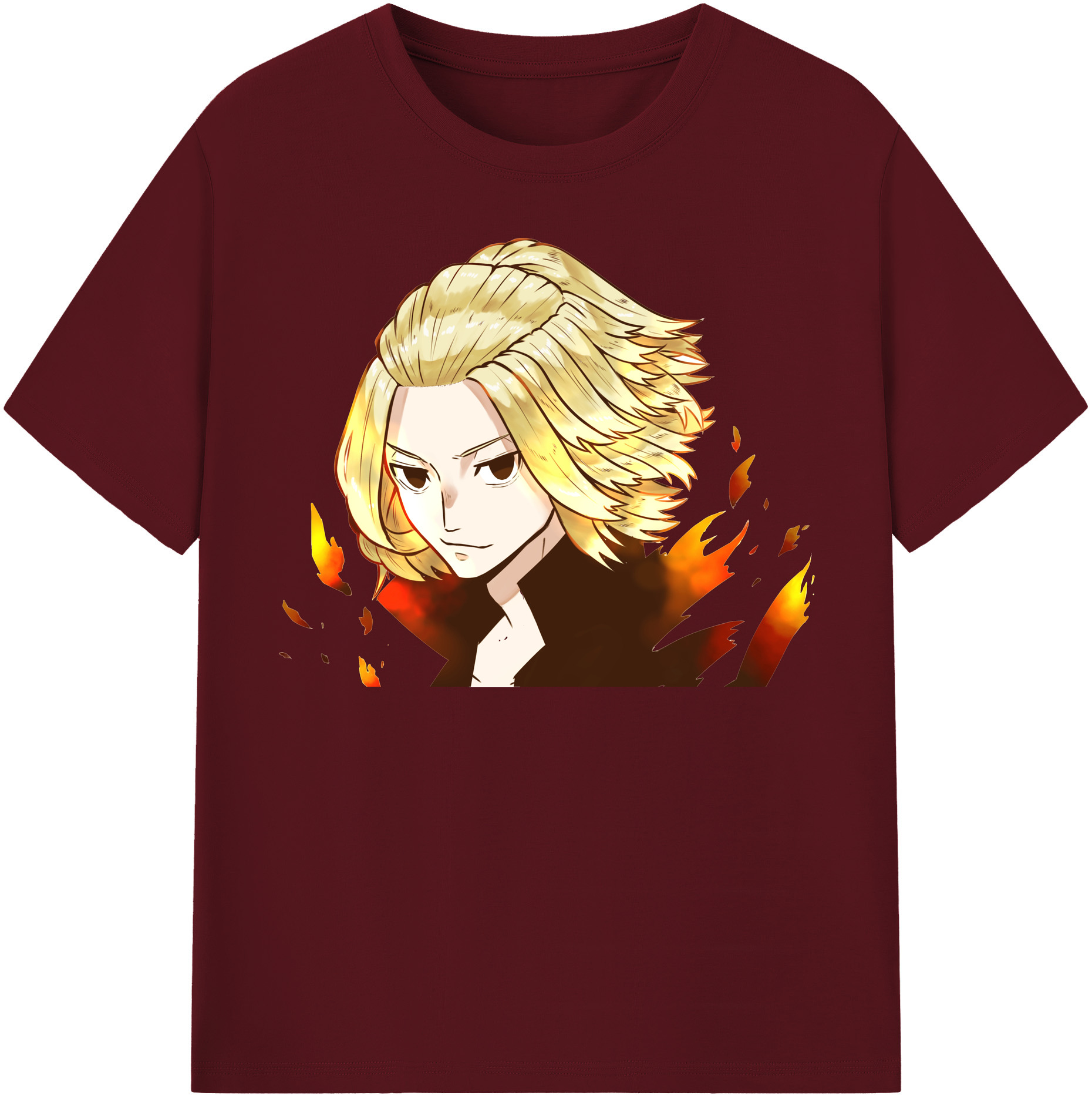 （画像用） 東京リベンジャーズ Tokyo Revengers 綿100％半袖Tシャツ（フロントプリント）
